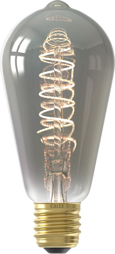 Calex-Filament-LED-Lampe – E27 – Titan – Lichtquelle – 4 W – dimmbar