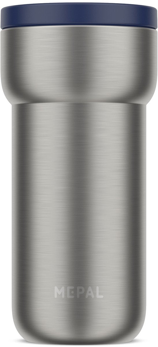 Mepal Isolierbecher Ellipse – 375 ml – Kaffeebecher to go – auslaufsicher – leuchtendes Blau