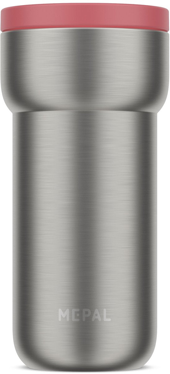 Mepal Isolierbecher Ellipse - 375 ml - Kaffeebecher to go - auslaufsicher - Vivid Mauve