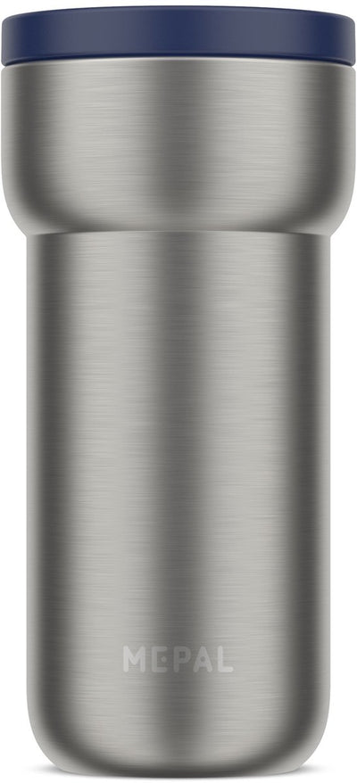 Mepal Isolierbecher Ellipse – 375 ml – Kaffeebecher to go – auslaufsicher – leuchtendes Blau