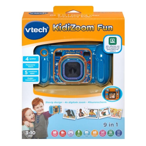 Vtech kidizoom spaß camera blau 9 in 1