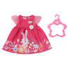 Babygeborene Kleidblumen 43 cm