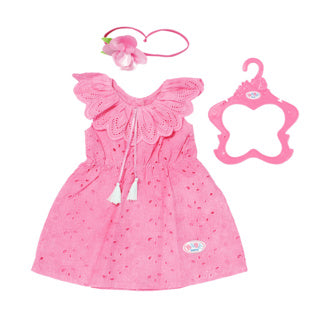 Baby geboren trendy blumdress 43 cm