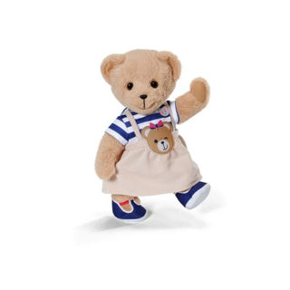 Baby geborener Bärenteddy -Outfit -Kleid