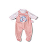 Baby born Strampler Aprikose 36 cm | 2 Stk