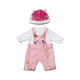 Babyborn-Strampler mit Mütze 43 cm | 2 Stk