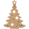 Creativ Firmenfigur mit Licht, Weihnachtsbaum, H: 27 cm, T: 4 cm, B: 21,5 cm, 1 Stück
