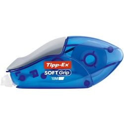 Korrekturroller tipp-ex Softgrip 10.000 mm blau
