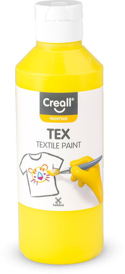 Creall Textilfarbe gelb, 250 ml