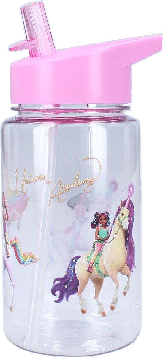 Vadobag Einhorn Akademie Trinkflasche - Drink Up - 450 ml - Schulbecher