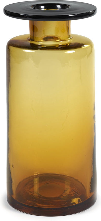 Serax - Marie Michielssen Windfeuer - Vase L - Bernsteinschwarz - 18 ø