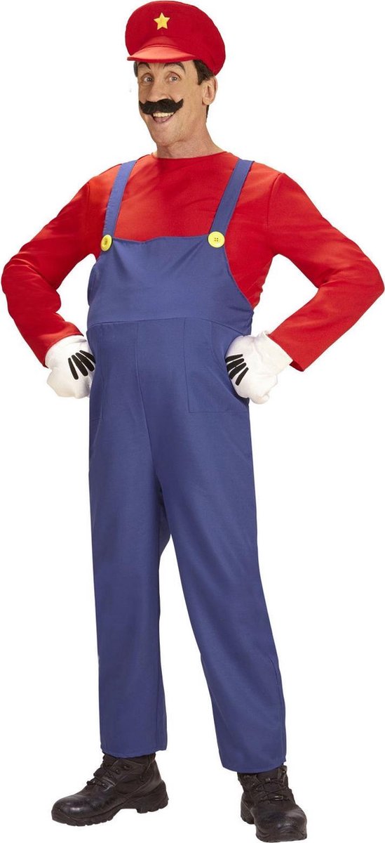 Finidi Klempner-Mario-Latzhose für Partys