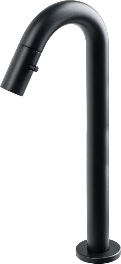 Plieger lupo 2.0 WC-Armatur – Aufputz-Waschtischarmatur – erhabenes Modell – Auslauf 20,3 cm – 10 Jahre Garantie – mattschwarz