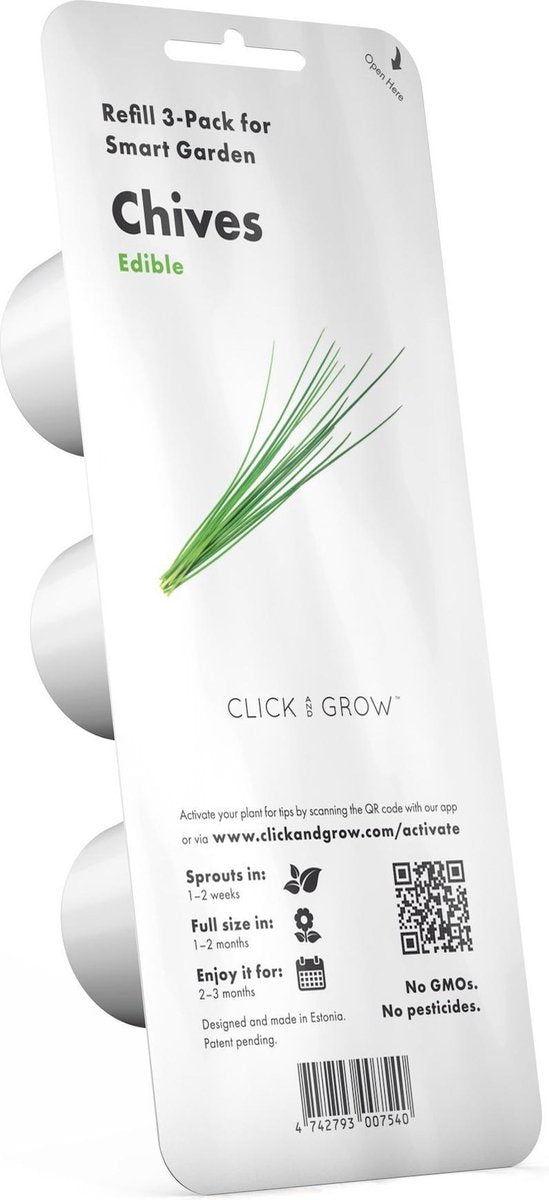 Click and Grow Nachfüll-Schnittlauch im 3er-Pack
