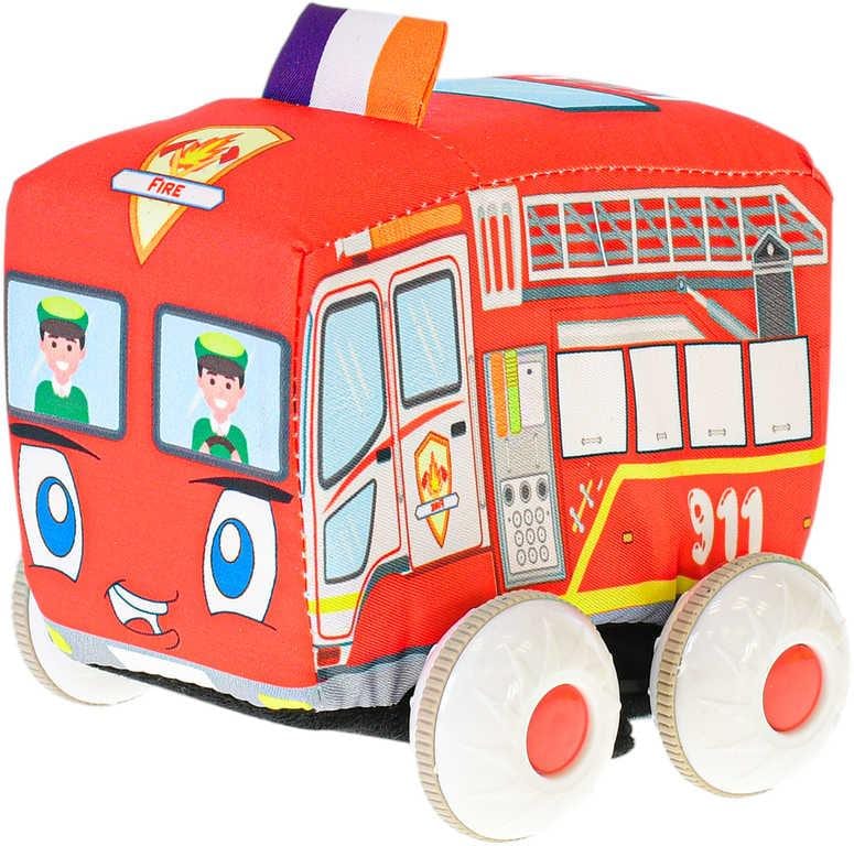 Van der Doelen Mini Club Soft Car Fire Brigade mit Rückzug