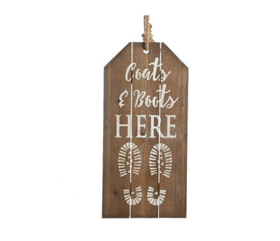 Decoris Texttafel 51x24,5x3cm Holz
