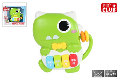 Mini Club Mini Club Dierenpiano mit Licht und Sound, 15 cm