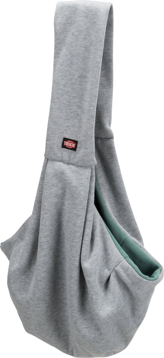 Trixie Junior Hundebag Bauchträger hellgraues Minze Grün