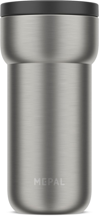 Mepal Isolierbecher Ellipse - 375 ml - Kaffeebecher to go - auslaufsicher - Nordic Black