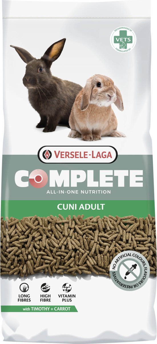 Versele-laga Complete Cuni Adult – Kaninchenfutter – 8 kg