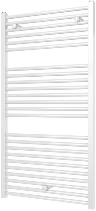 Plieger Quadro Designheizkörper – Handtuchheizkörper – 113,5 cm x 60 cm – 627 Watt – Weiß