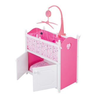 Mein wunderschönes Puppenzimmer poppten Kinderbett mit Musik