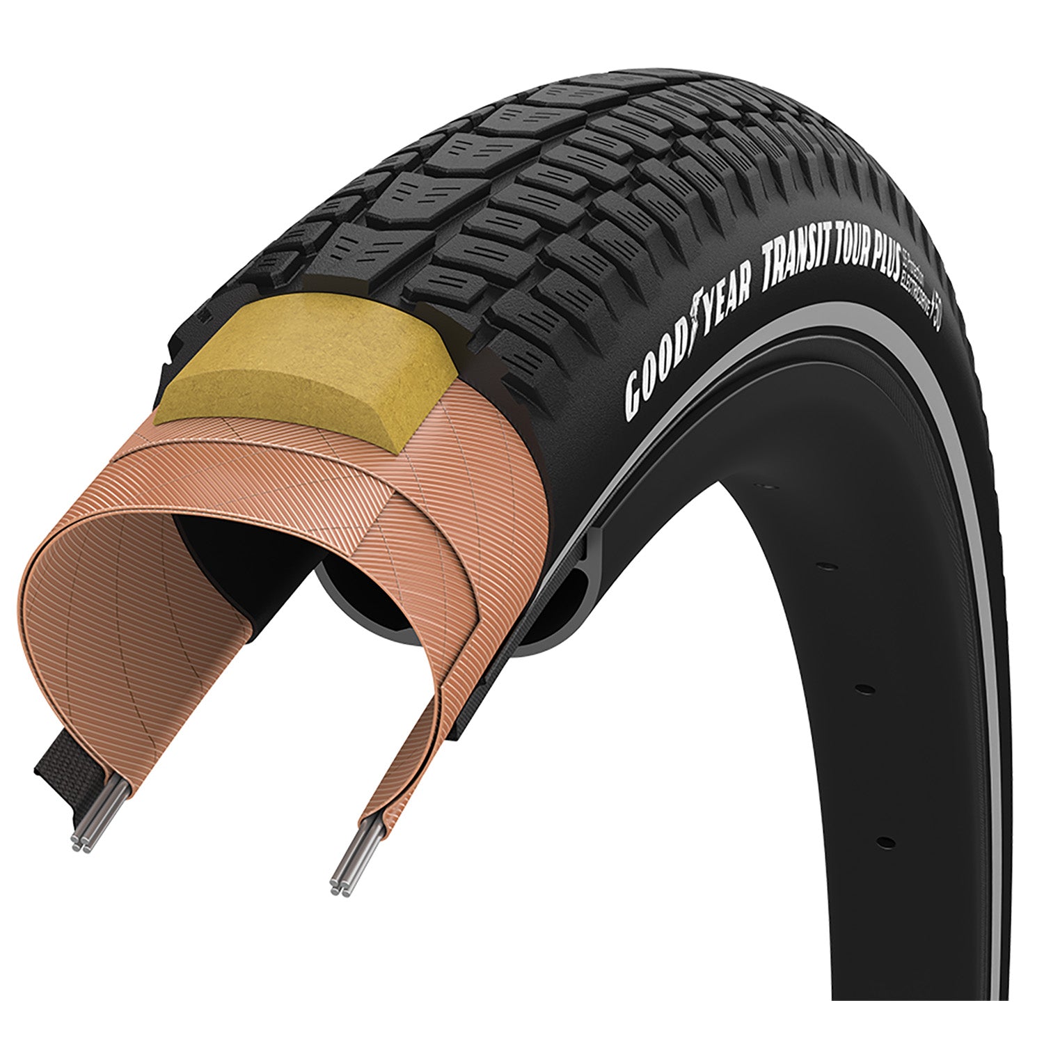 Goodyear Transit Tour plus S5 Schutz 28x1.75 Reflex