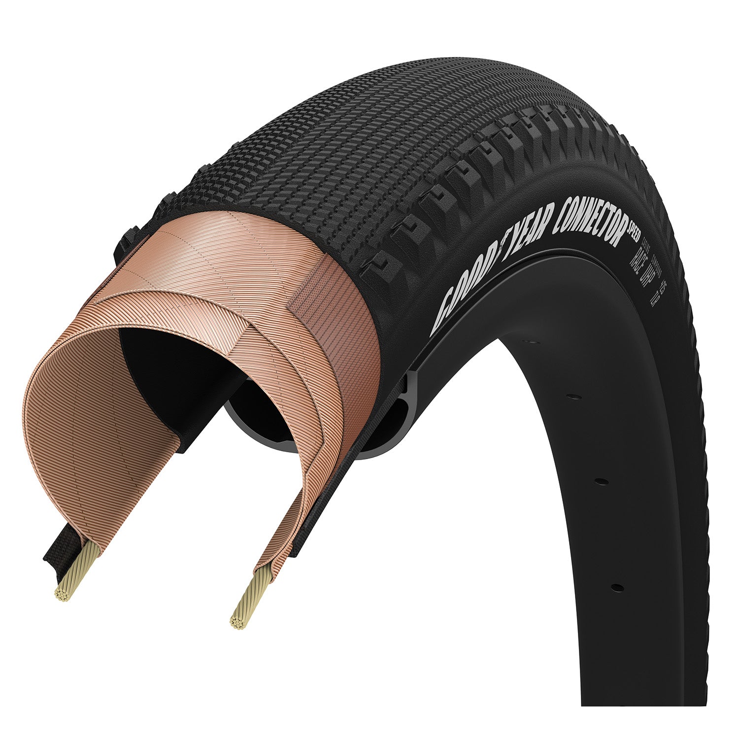 Goodyear - Verbindungsstück Speed Race TLR 700x45c transparent