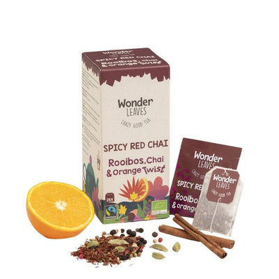 Wonder Leaves Bio ft würziger roter Chai (25x 1,8gr)