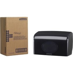 Toilettenpapierspender Aquarius 7191 schwarz