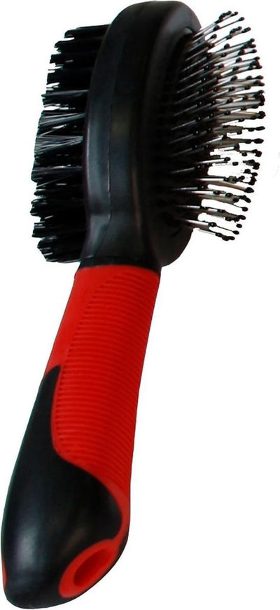 Flamingo-Bürstenstifte groß – Hundebürste – 22,5 x 6 x 6 – schwarz