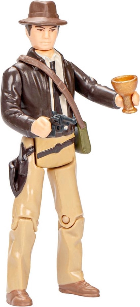 Hasbro Indiana Jones – Retro-Kollektion „Indiana Jones: Der letzte Kreuzzug“, 10 cm große Actionfigur – mehrfarbig