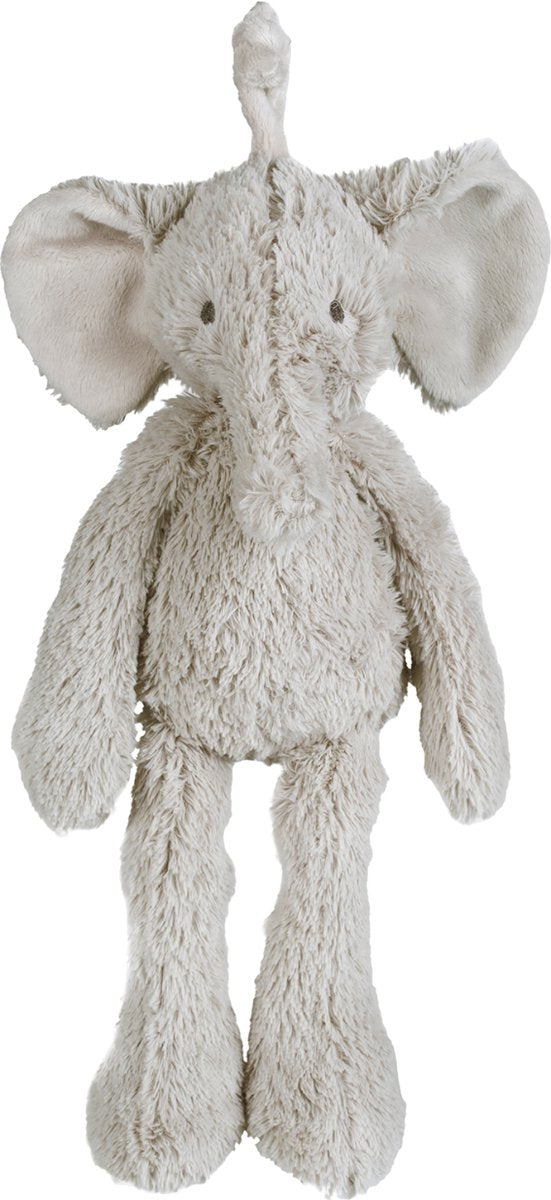 Fröhlicher Pferdeelefant und so eine Spieluhr