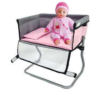Dolls Care Table Grey Pink39x25x39cm