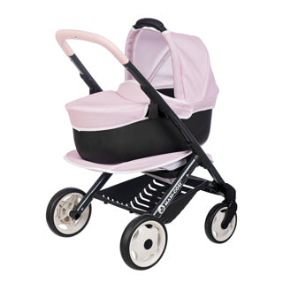 Puppenwagen Quinny Maxi Cosi 3 in 1 weiches Rosa
