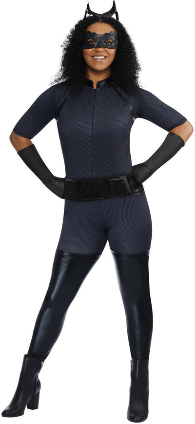Vegaoo-Kostüm von Catwoman New Movie™ für Damen – Verkleidung – klein