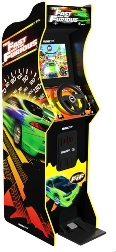 Arcade1up – The Fast The Furious Deluxe Arcade-Schrank – inklusive 4 Spielen