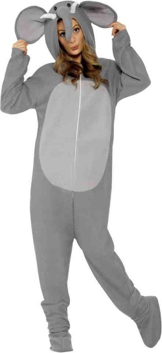 Smiffys Elefantenkostüm | Elefantenanzug | Onesie Größe M (48-50)