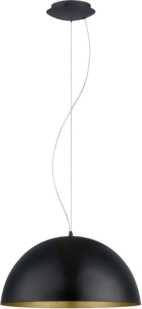 Eglo Gaetano 1 Hängelampe – ø38 cm – Schwarzgold