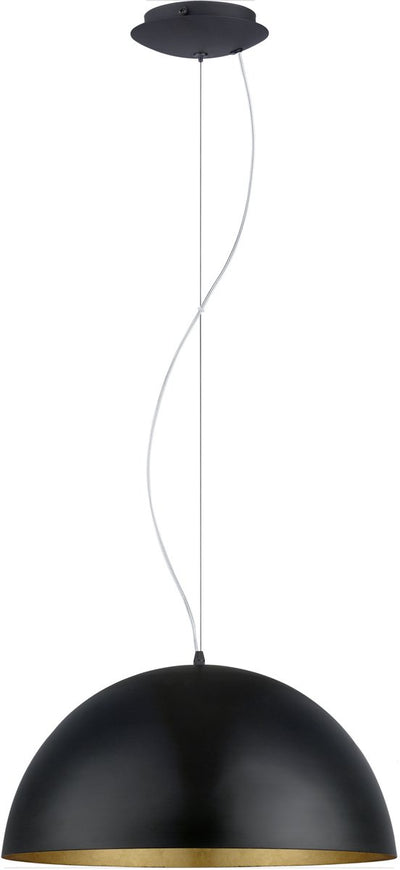 Eglo Gaetano 1 Hängelampe – ø38 cm – Schwarzgold