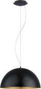 Eglo Gaetano 1 Hängelampe – ø38 cm – Schwarzgold