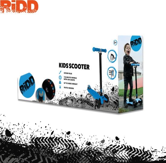 Van der Doelen Kinderroller Ridd Stunt Scooter blau
