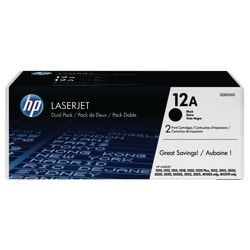 Tonerkartusche HP q2612ad Nr. 12ad schwarz Doppelpack