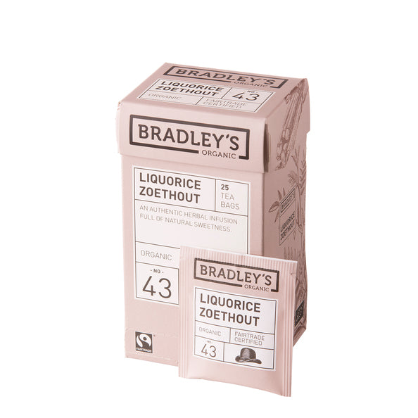Bradley's Bio-Lakritze Nr. 43 2 gr (4x 25 Stück)