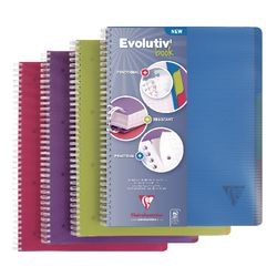 Spiralnotizbücher Linicolor mikroperforiert 329156 A4+