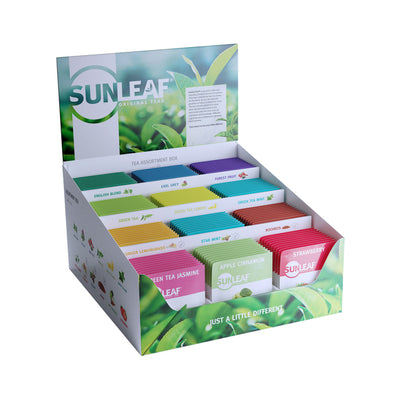 Sunleaf-Tee-Sortiment-Display (120 x 1,5 g)