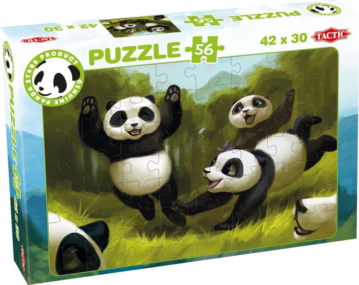 Puzzle spielen Pandaber 54 Stücke
