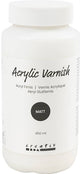 Creativ Company Art Acryllack, matt transparent, weiß, 500 ml 1 Box