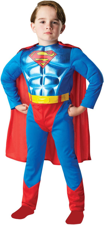 Rubies France – Deluxe-Superman-Kostüm – 134 140 (9–10 Jahre)