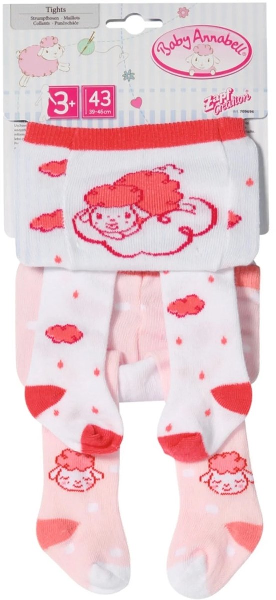 Baby Annabell Strumpfhosen 43cm, 1 x 2er Pack